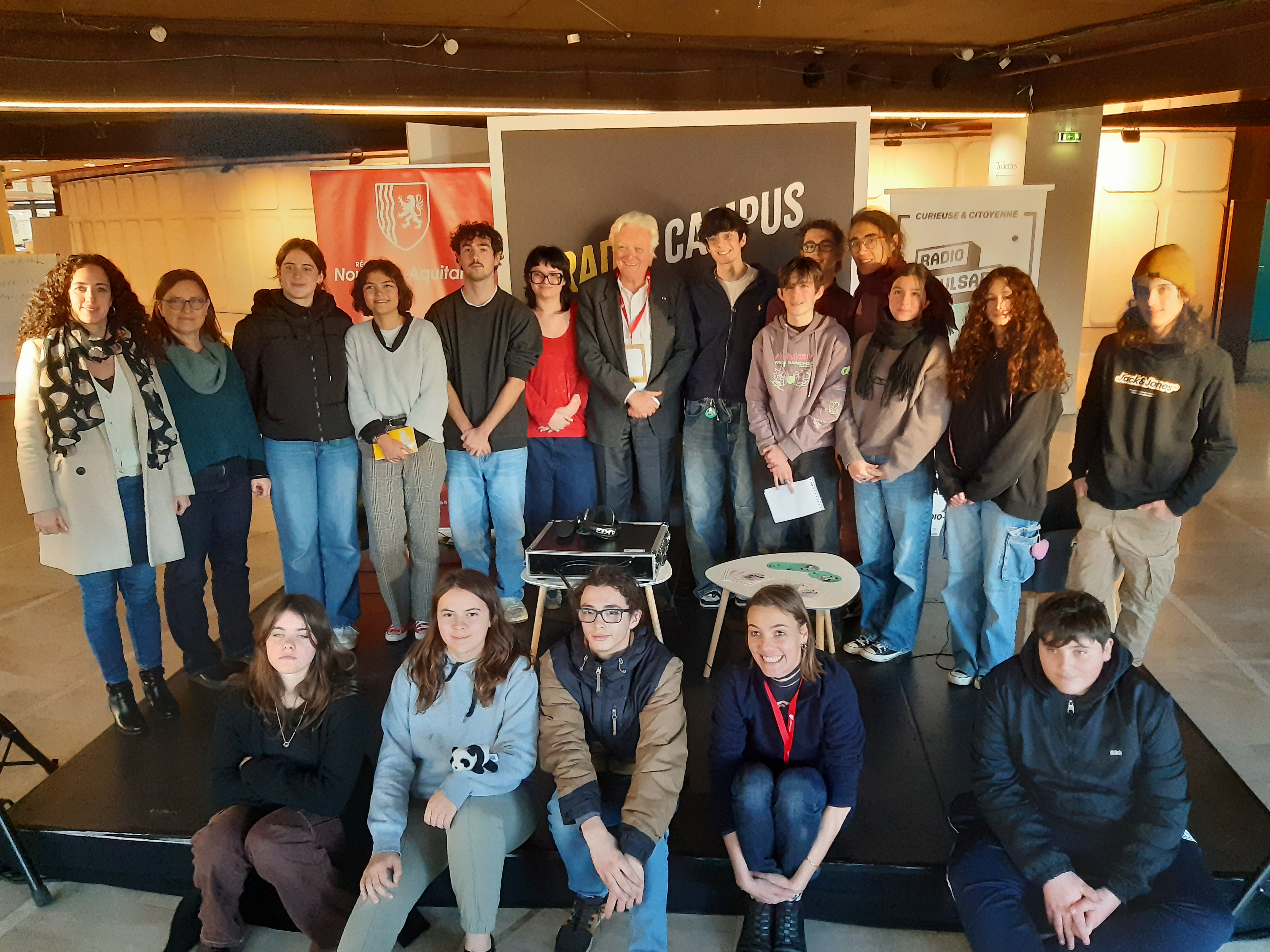 Ateliers Interview aux Tribunes de la Presse de Bordeaux